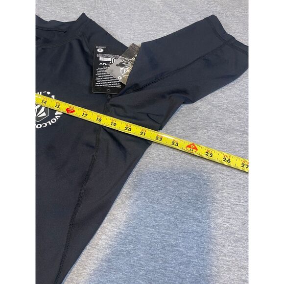 Volcom Stone Hawaii Lone Path Mens Short Sleeve 50+ Anti UV Rash Guard Black XXL - Picture 13 of 13